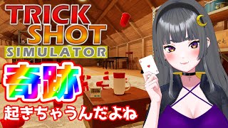 【#TrickShotSimulator / 飲酒雑談】奇跡の起こし方教えます【姉崎月/#vtuber 】