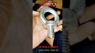 GALVANIZED EYEBOLT M20×30MM#eyebolt #automobile #workingrigs #liftingequipment #materialhandling