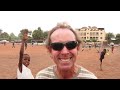 Good Golly, Miss Molly - They Sure Like There Football in Mali! THE GOAT with his goats and Malians!