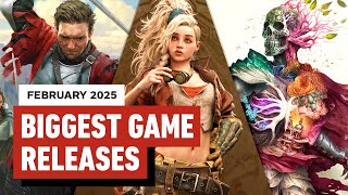 The Biggest Game Releases of February 2025