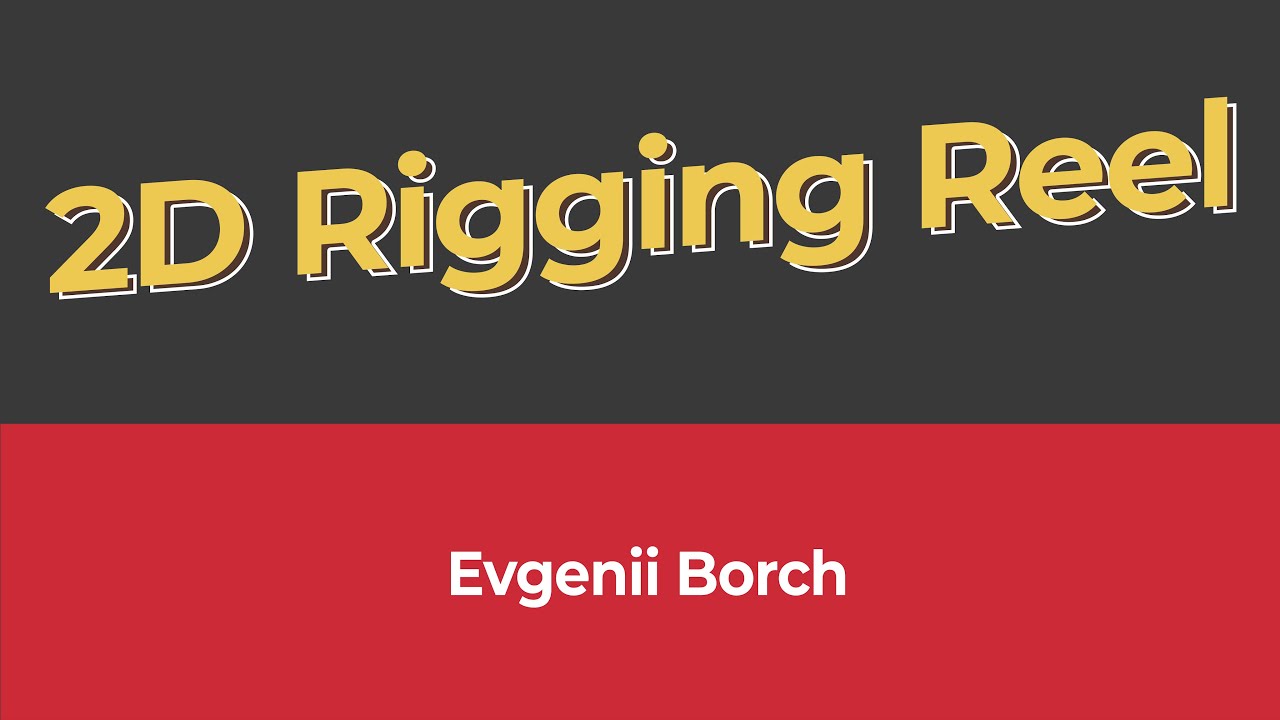 2d Rigging Reel Rigger Moho риггер Moho Youtube