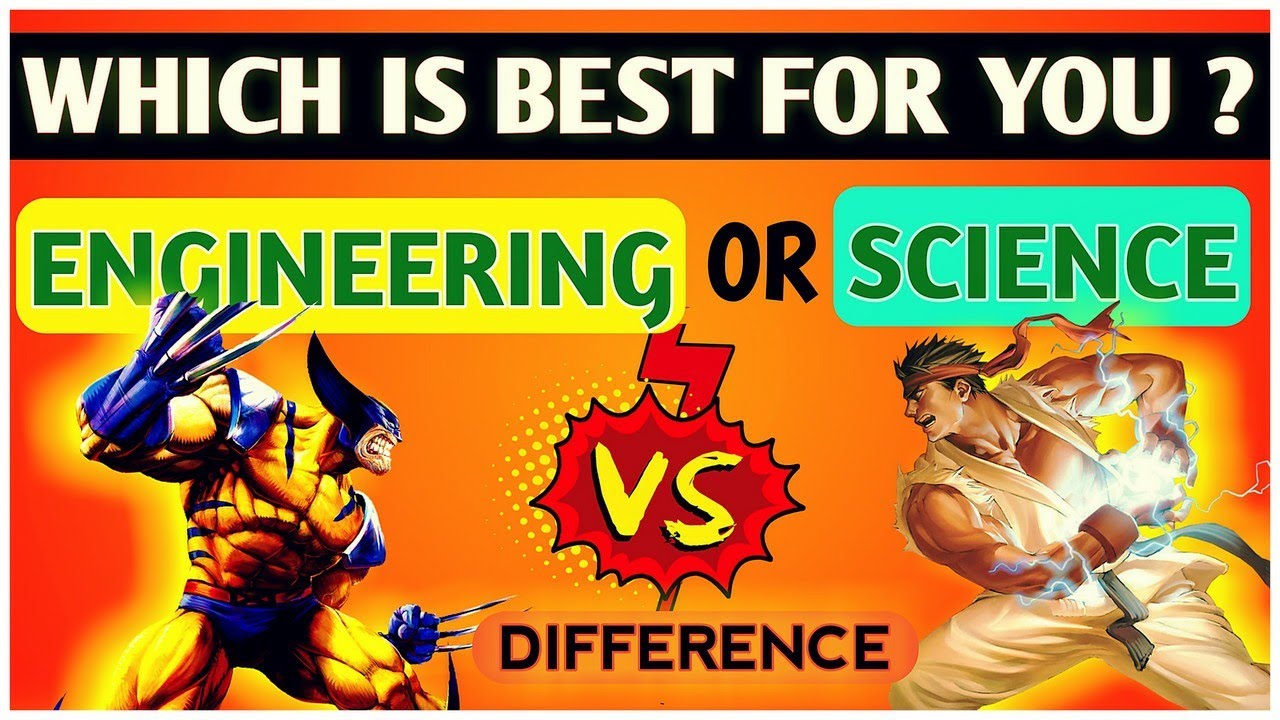 Difference Between B.E And B.Sc Courses || Which Is Best Engineering Or ...