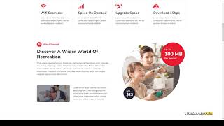 Evernet  Broadband and Internet Service Provider Elementor Template Kit technology wordpress Kashima