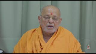 Pujya Ishwar Charan Swami ji , Hindi Ashtak Version by Pujya Bhadresh Swami | BAPS Darshan Worldwide