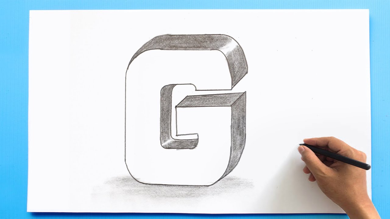 G Drawing Letter Letter G