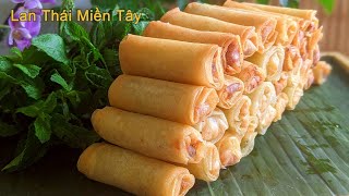 CÁCH SIÊU DỄ | CHO CÁC BẠN LẦN ĐẦU HỌC CUỐN CHẢ GIÒ | CHIÊN XONG VÀNG ĐẸP ĐỂ LÂU VẪN GIÒN