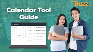 Get Your School Tasks ORGANIZED with Buzz Calendar Tutorial!