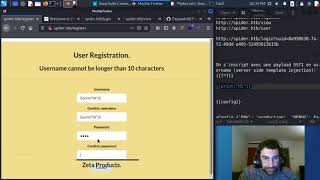 [FR] HackTheBox - Spider - HARD (XSS + SSTI + SQLi + XXE)