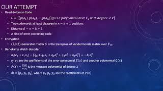 McEliece Cryptosystem
