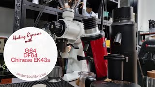 Pulling Shots on G64, DF64 and the Chinese EK43s | VBM Domobar Super Electronic Espresso Machine