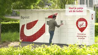 bpost - Pakjesautomaat - Pakje ontvangen