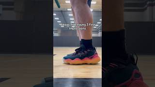 Adidas Trae Young 3 “From The Ground Up” On Feet Looks and First Impressions #shorts #sneakers