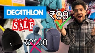 Winter SALE Decathlon 60% off  start ₹99/- ￼Winter sale cap hoodie ₹599 jackets ₹999 gym wear ₹199