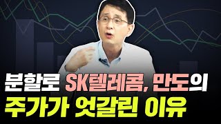 분할로 SK텔레콤, 만도의 주가가 엇갈린 이유 | 분할 총정리 (feat LG화학) | 김대욱 작가 3부