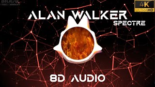 Alan Walker - Spectre | 4K 60 FPS - 8D Audio [NCS Release]