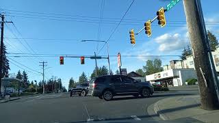 Sunday drive from Shoreline to Mount Lake Terrace, Washington