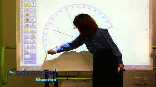 Hitachi Starboard Software Tutorial: Video 7 - Using the Math Tools  by AdvEducation