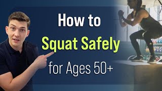 How to Squat Safely Without Pain (Ages 50+)