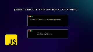 Short Circuit & Optional Chaining in JavaScript Explained 🔥