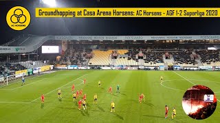 Groundhopping at Casa (Nordstern) Arena Horsens in Denmark | AC Horsens - AGF 1-2 2020