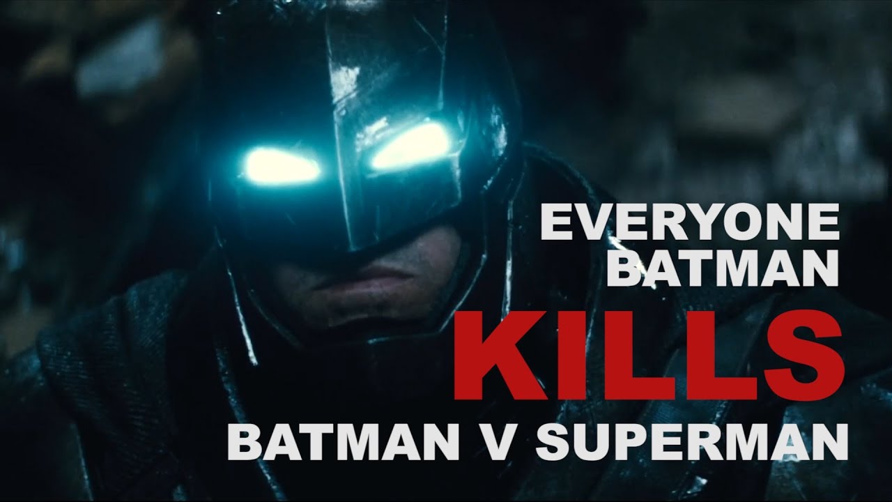 Everyone Batman Kills In BvS (and Why It Matters) - YouTube