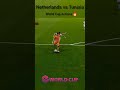 Netherlands vs Tunisia FIFA World Cup 2022 Actions in 4k