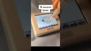 How to Draw Sonic (Easy)