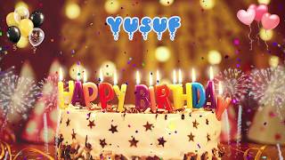 YUSUF Happy Birthday Song – Happy Birthday Yusuf – Happy birthday to you