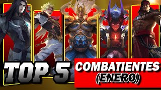 TOP 5 COMBATIENTES META ACTUALMENTE | Los Mejores Héroes Para la Línea de Experiencia