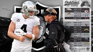 Oakland Raiders 2019 Schedule Reaction | Toughest Schedule in the NFL