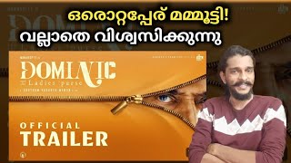 Dominic And The Ladies Purse Trailer Reaction | Mammootty | Gautham Vasudev Menon #adithyanchettur