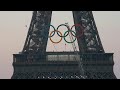 Olympic rings unveiled on Eiffel Tower for Paris 2024 | AFP