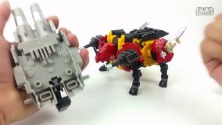 [Review] Neoart Toys Headstrong Rhino ko MMC Robot Predaking Transformers NT-02