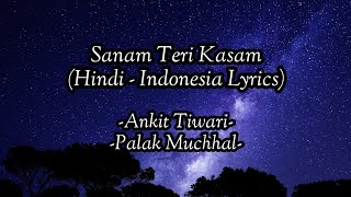 Sanam Teri Kasam - Full Audio - Hindi Lyrics - Terjemahan Indonesia