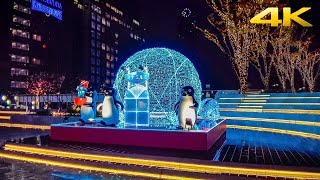 【4K】Tokyo Shinjuku winter illumination 2022