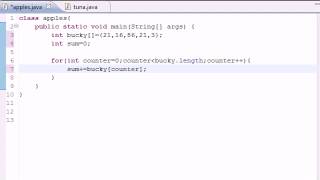 Java Programming Tutorial 29 Summing Elements of Arrays