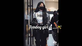 ✨life isn't perfect  but......Tomboy girl is .agree? #tomboy #ytshorts 💀