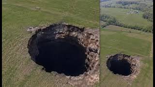 Massive Sinkhole Mysteriously Opens Up in Kentucky with a Depth Described as "EXTREME"