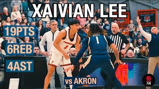 Xaivian Lee vs Akron: Princeton MBB Highlights