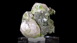 Cerussite on Mottramite II