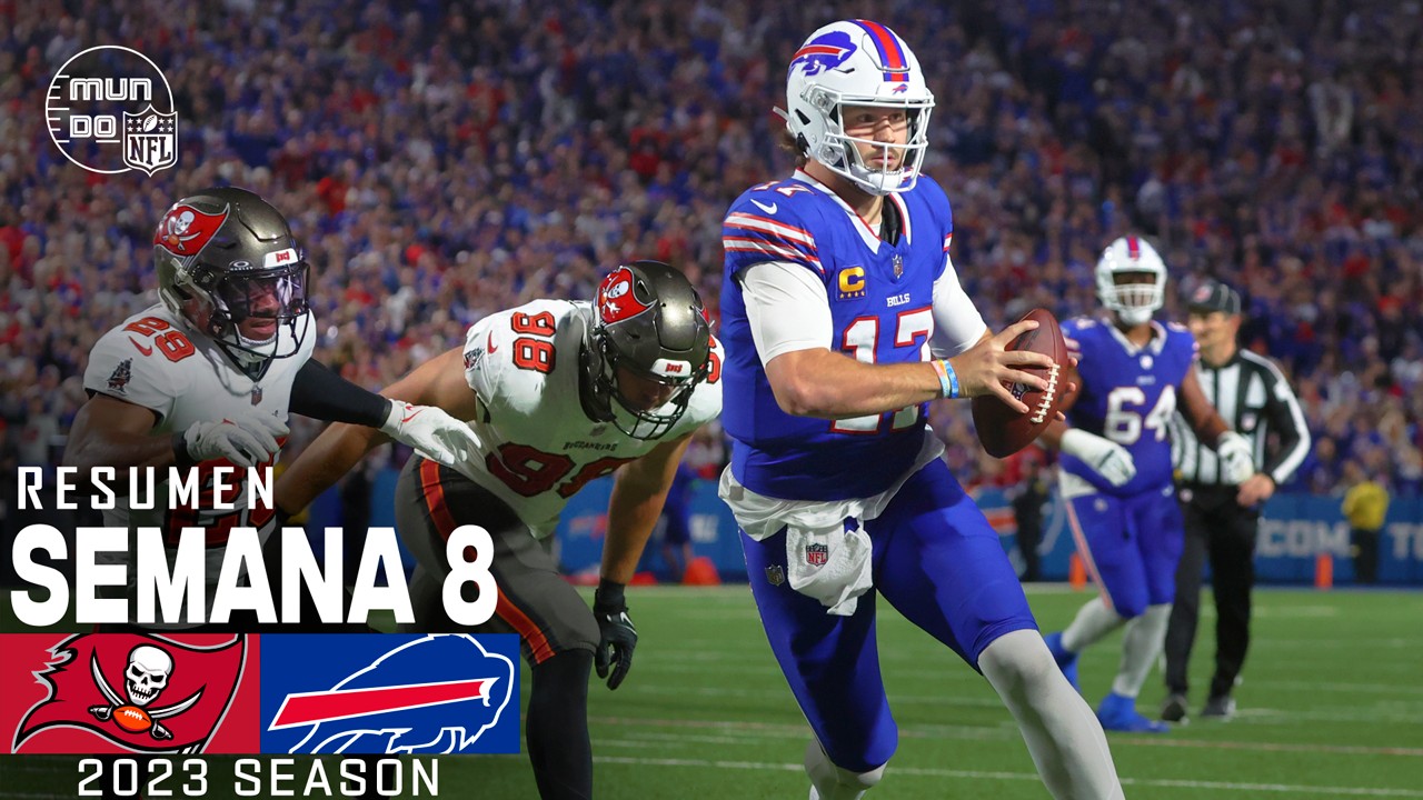 Tampa Bay Buccaneers Vs. Buffalo Bills | Semana 8 NFL 2023 | NFL ...