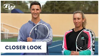 Joe Salisbury & Elise Mertens explain what makes their Tecnifibre racquets good options for doubles!