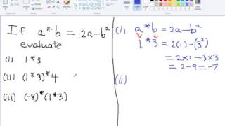 binary operations