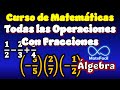 02. Algebra Review - FRACTIONS: Addition, subtraction, multiplication and division