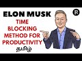 The 5 mins rule - Elon Musk time blocking method | Almost everything about productivity