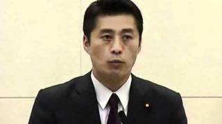 細野大臣、原発事故の収束宣言（2011/12/16）合同記者会見