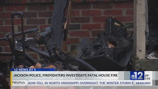 Man’s body found after Jackson house fire