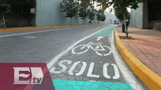 Ciclistas denuncian que las ciclopistas en México son un peligro / Paola Virrueta