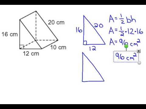 Triangular Prism Surface Area Triangular Prism Surface Area