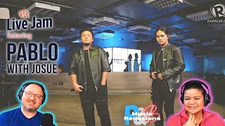 Pablo (SB19) x Josue  Rappler Live Performance | A'tin Couples Reaction!